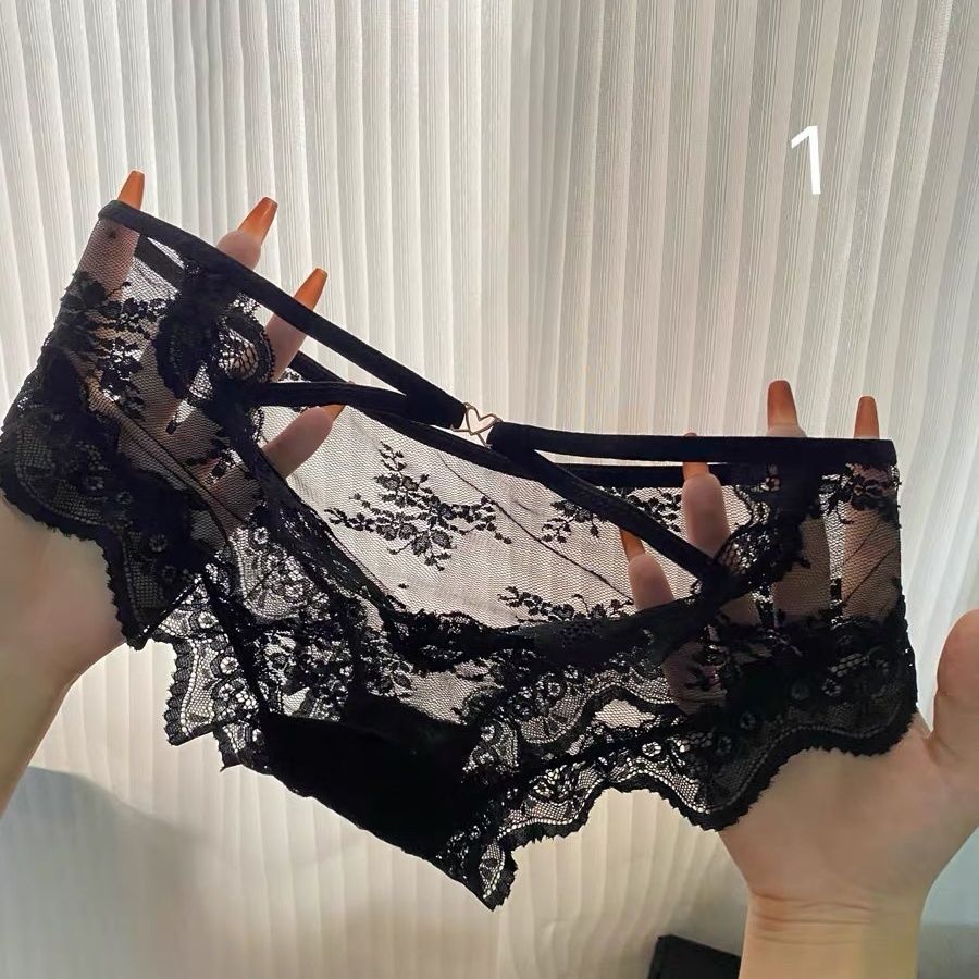 Purple Phantom (customized) Gift Box Cheeky Panty In Lace（02）