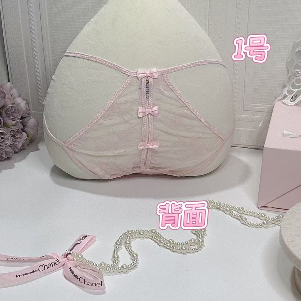 Pink Phantom (customized) Gift Box Cheeky Panty In Lace（07）