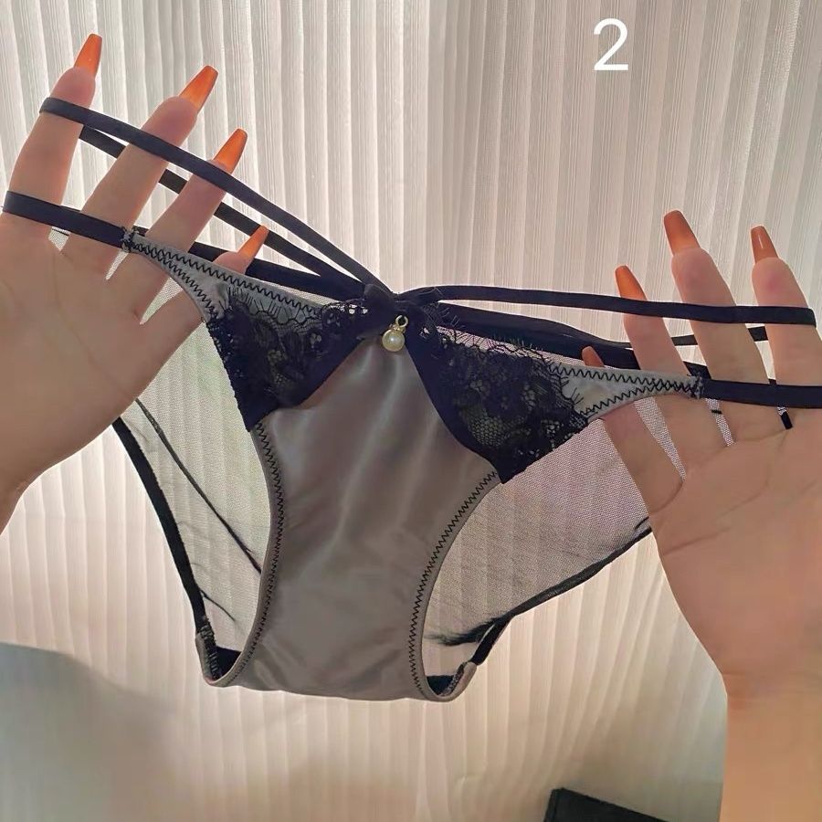 Purple Phantom (customized) Gift Box Cheeky Panty In Lace（02）