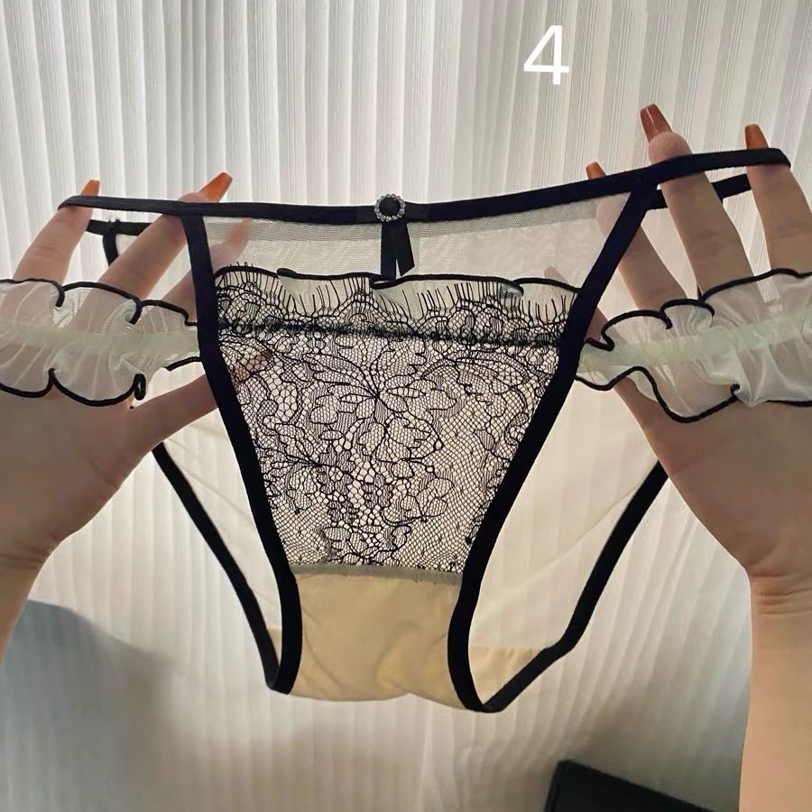 Purple Phantom (customized) Gift Box Cheeky Panty In Lace（02）
