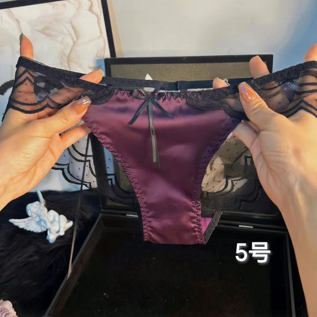 Purple Phantom (customized) Gift Box Cheeky Panty In Lace（03）