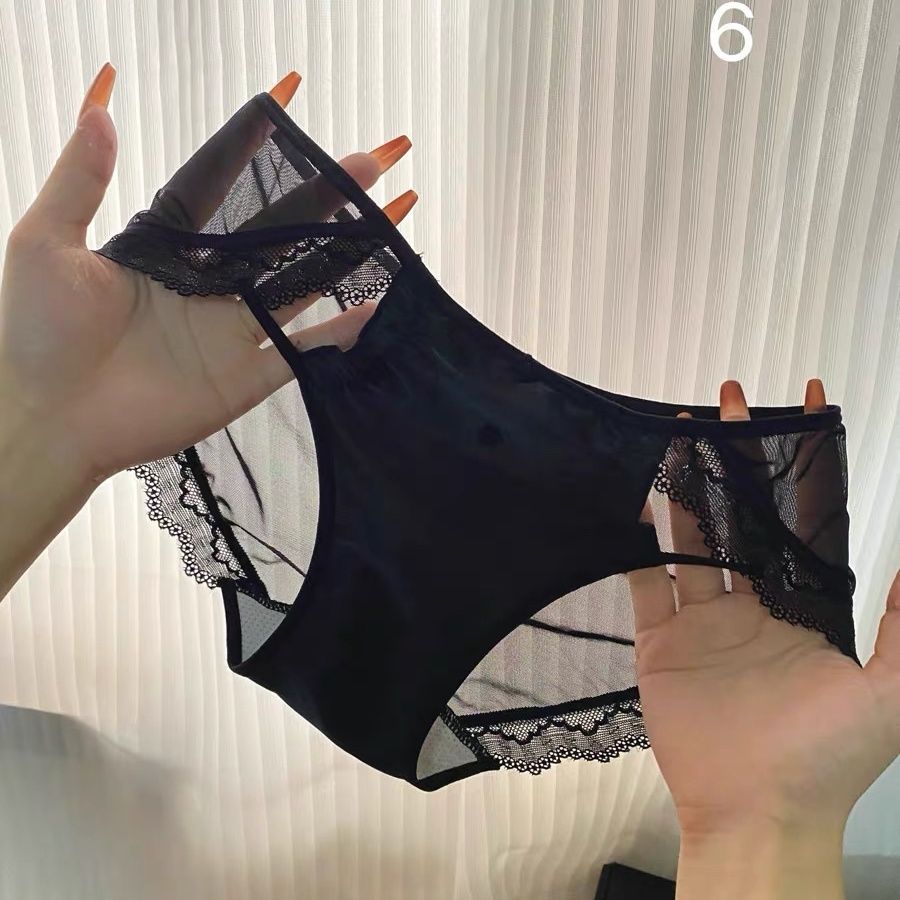 Purple Phantom (customized) Gift Box Cheeky Panty In Lace（02）