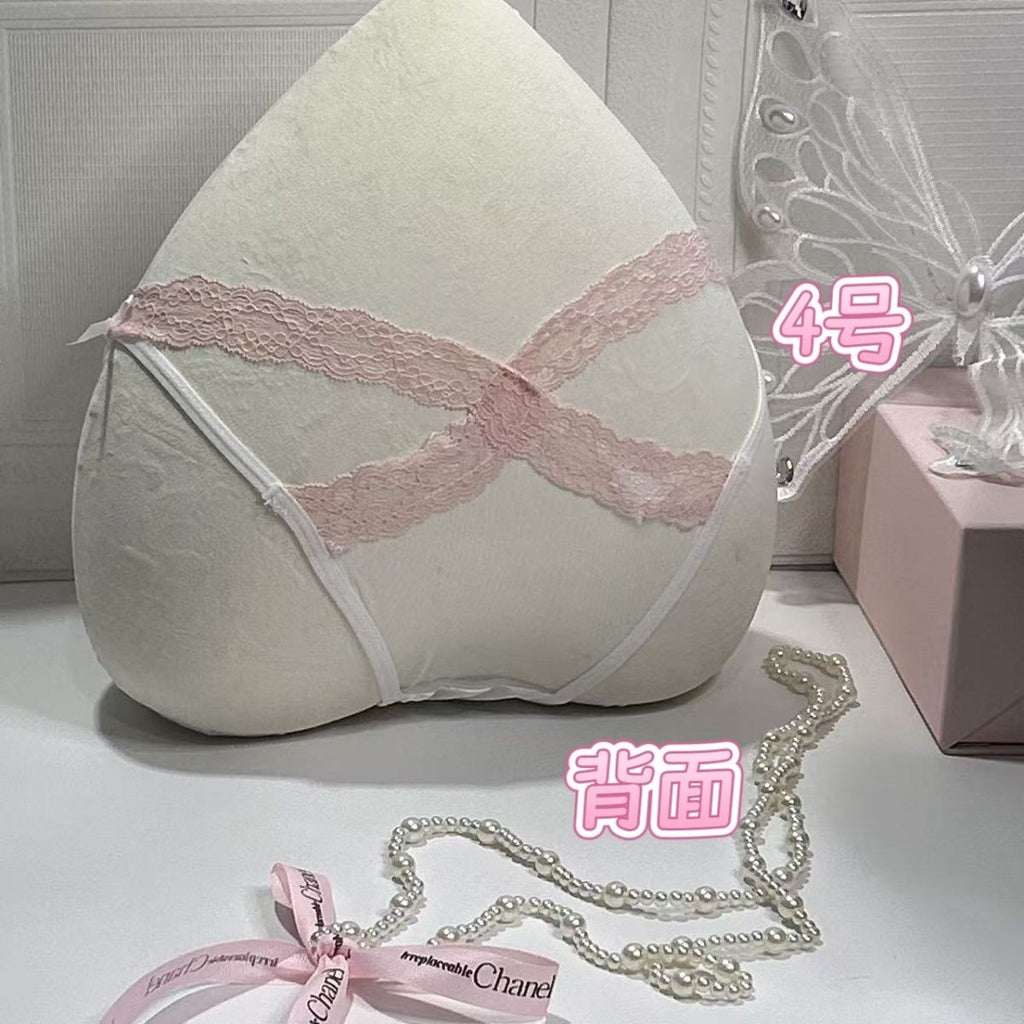 Pink Phantom (customized) Gift Box Cheeky Panty In Lace（07）