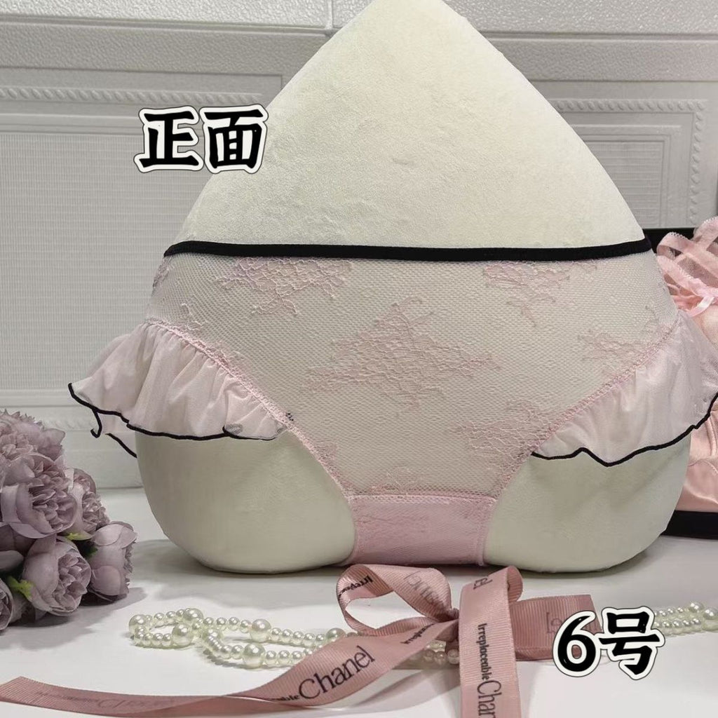 Pink Phantom (customized) Gift Box Cheeky Panty In Lace（05）