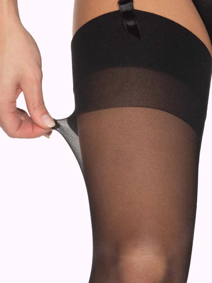 ZKK Sheer Stockings For Garter-Belts